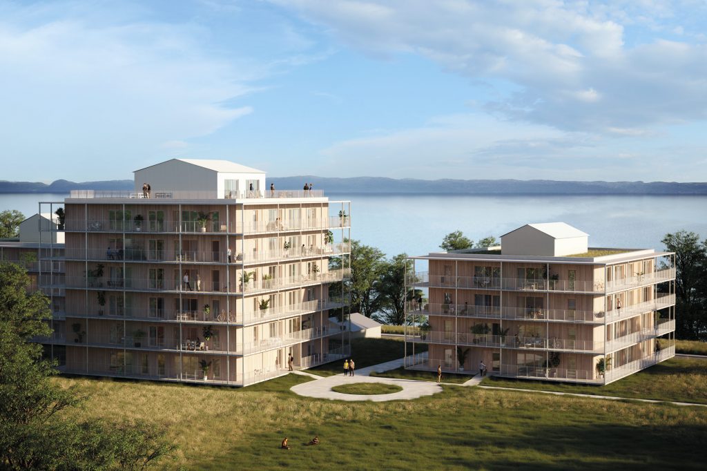 Hus B och C, Ängshusen en del av Strandängen Jönköping