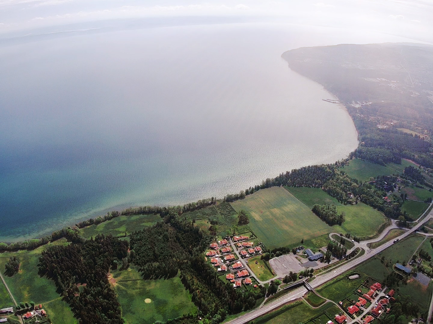 Närhet till Vättern från Kärnekulla, Habo