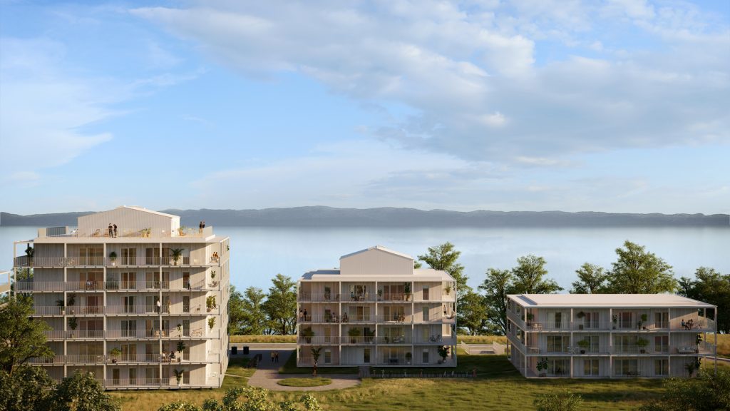 Hus A, B och C, Ängshusen en del av Strandängen Jönköping