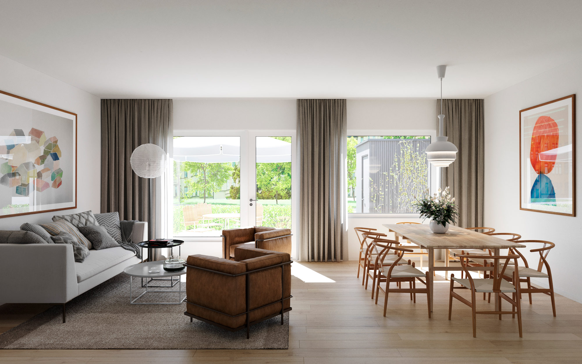 Nyproducerade bostadsrätter i Habo med modern design och bekväma boendemiljöer.