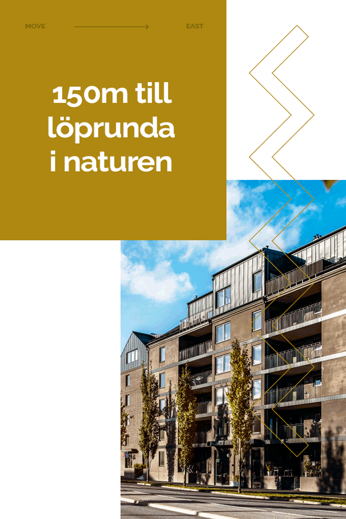 East i Jönköping – ett nybyggt kvarter med arkitektur i betong, metall och tegel som skiljer stadens puls från en lugn innergård.