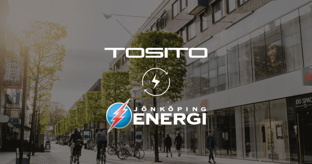 Tosito och Jönköping Energi i samarbete vid framtagning av smart system för energiuppföljning.