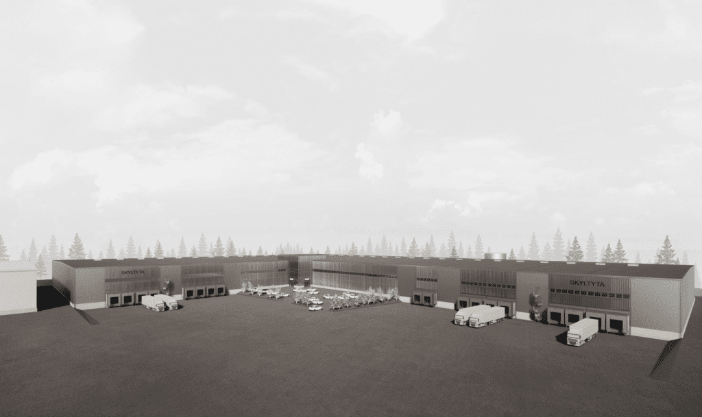 Tosito AB bygger en logistikfastighet på Torsvik åt FREJA Transport & Logistics AB