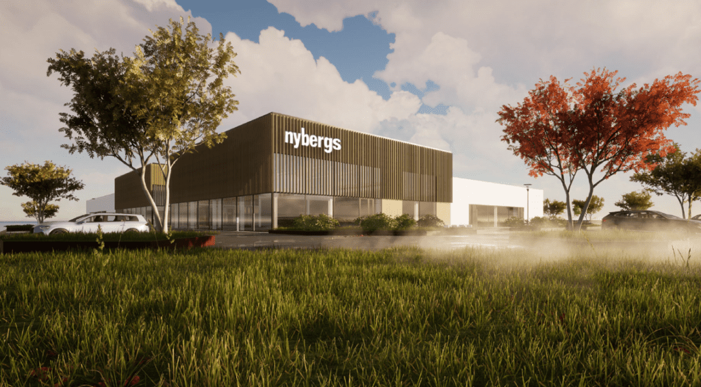 Nybergs Bil i Tositos lokaler: storsatsning på begagnat