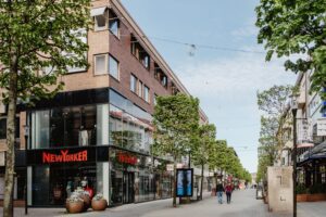 Hörnfastighet på Bredgränd 5 i Jönköping.
