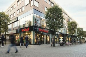 butik och gågata vid Bredgränd 5 i Jönköping.