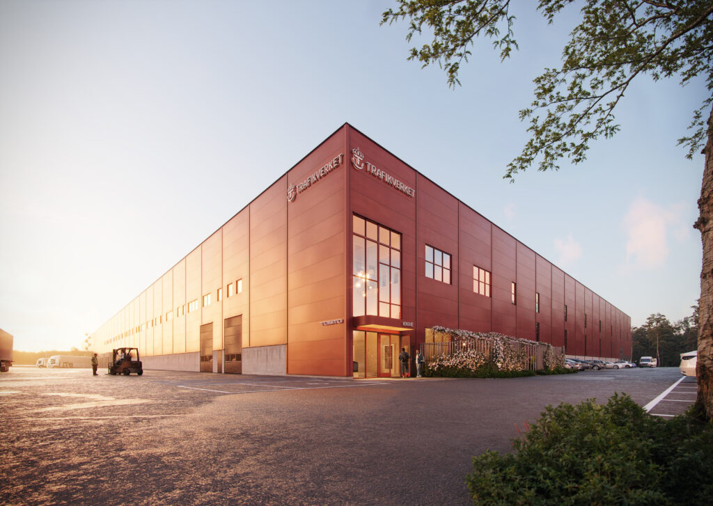 Tosito bygger centrallager åt Trafikverket i Nässjö!